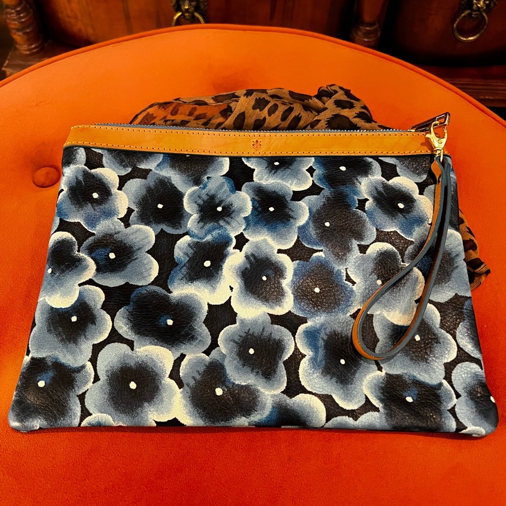 Floral Wristlet Clutch